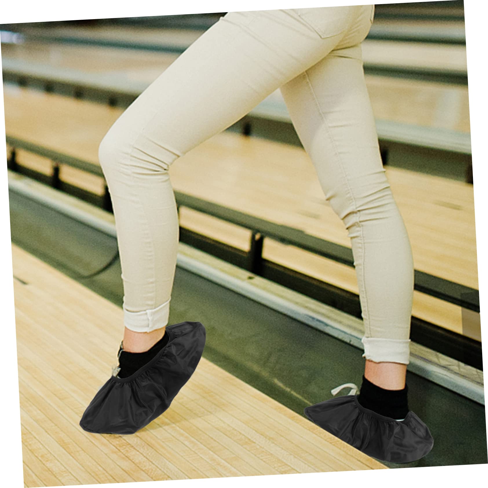 BRIGHTFUFU Bowling Shoe Cover Men's Outdoor Galoshes Anti-Slip Shoe Covers Practical Rain Dustproof