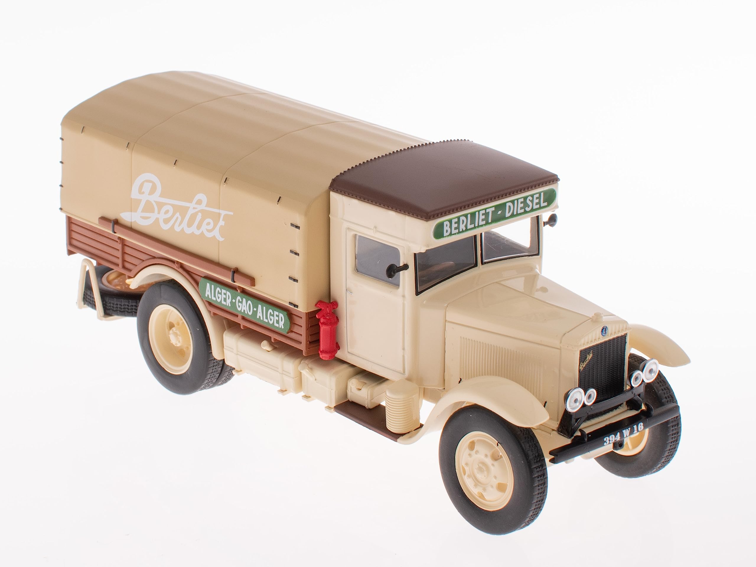 OPO 10 - Truck 1:43 compatible with Berliet GVL 28 Diesel Algiers-Gao-Alger 1932 - BER47
