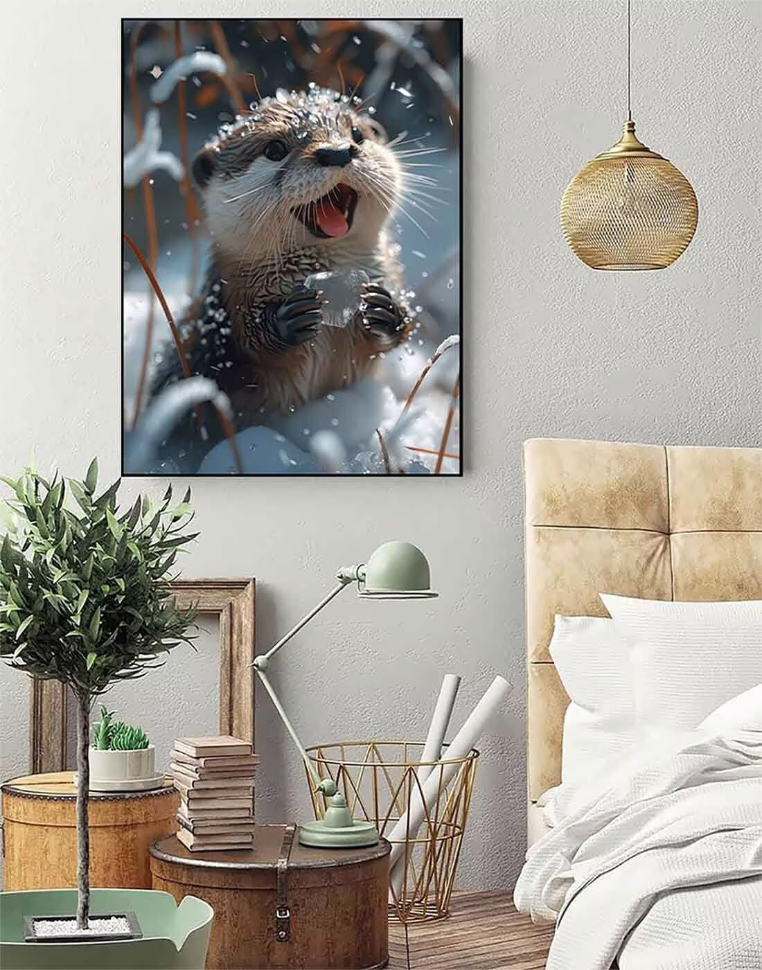 Amazon.com: Otter Diamond Art Kits for Adults Beginners, Animal