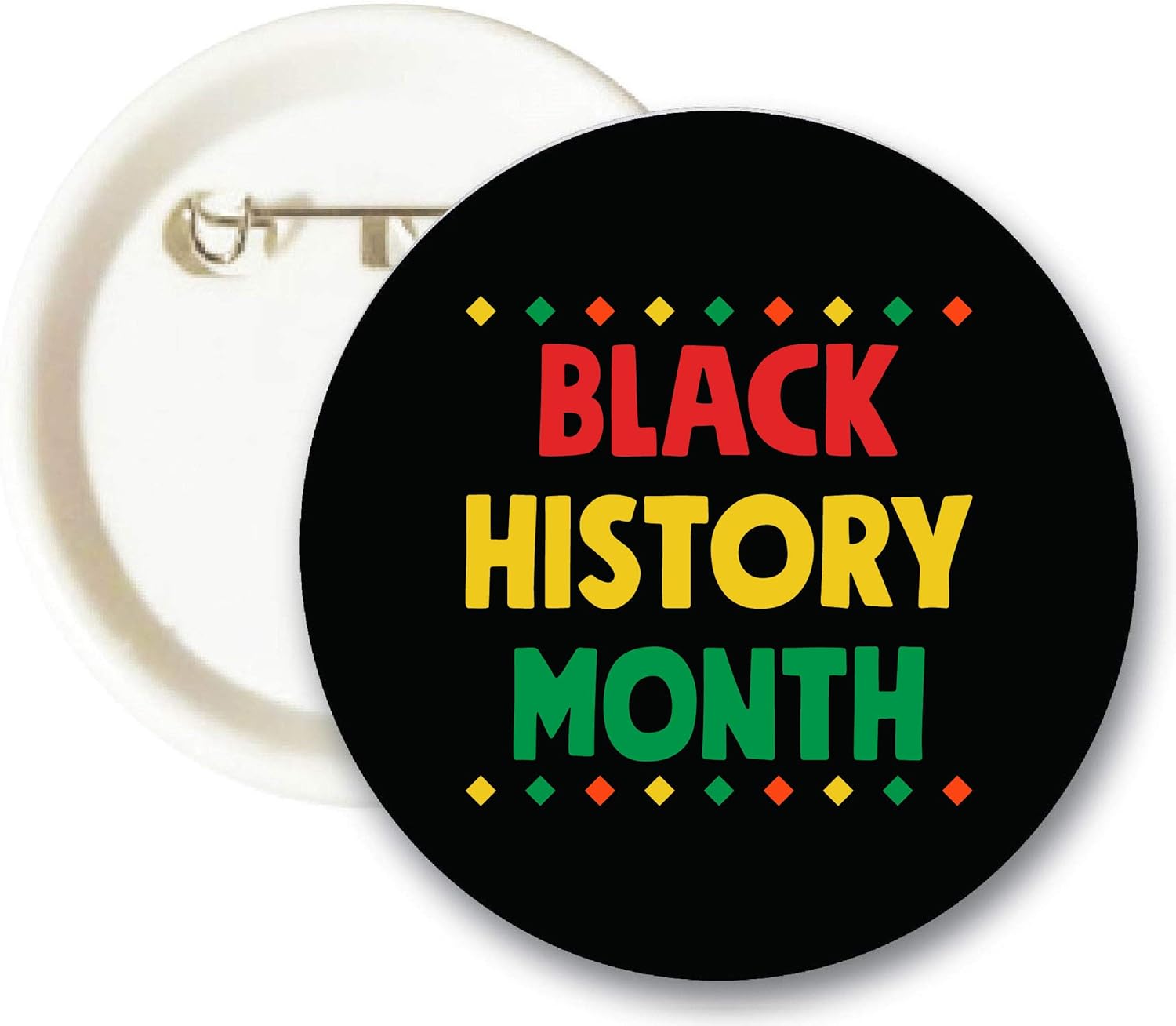 Black History Month 2-1/4 Celebration Buttons