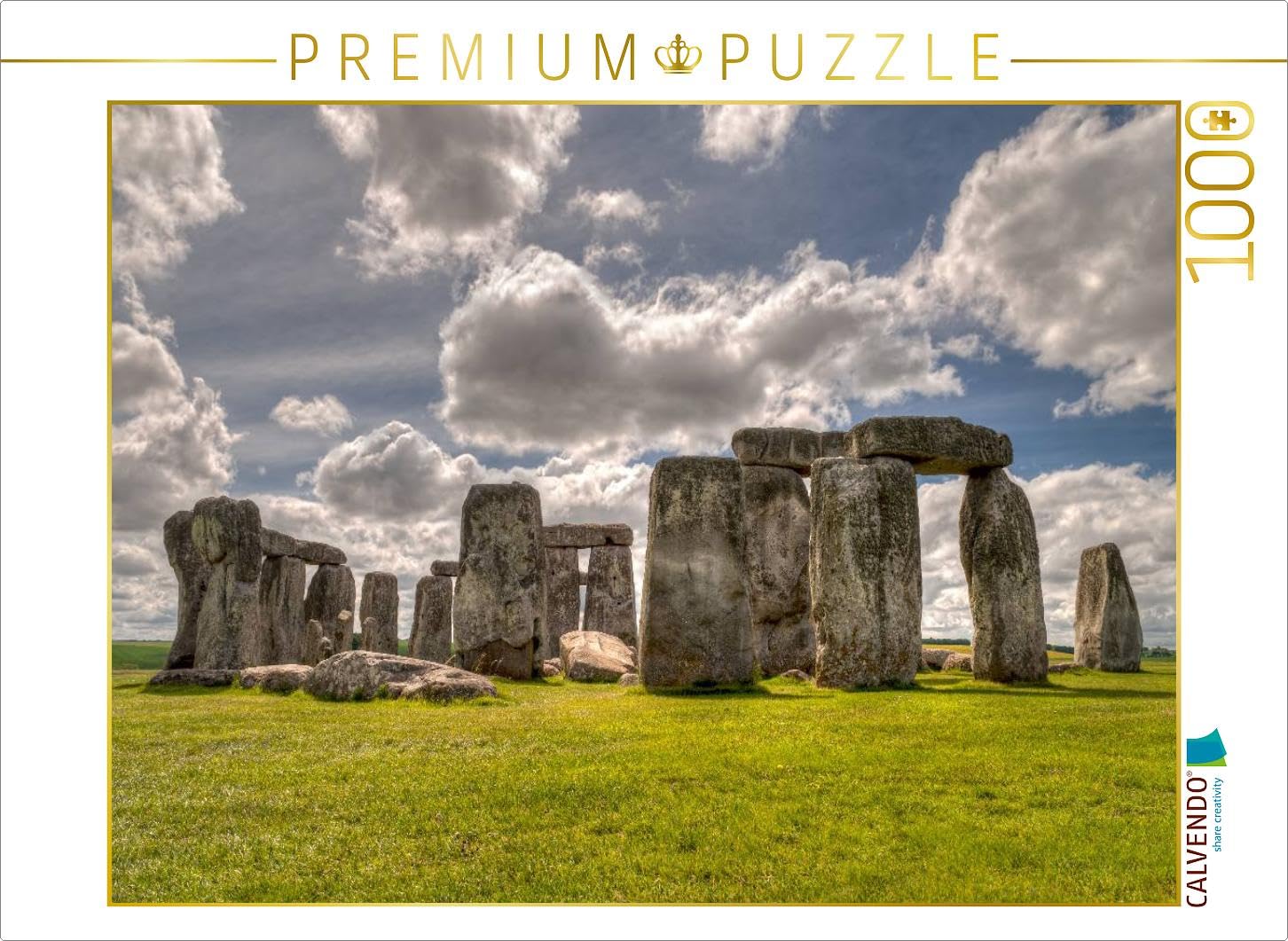 CALVENDO Puzzle Stonehenge 1000 Pieces 64 x 48 cm from Nordbilder Fotografie aus Leidenschaft