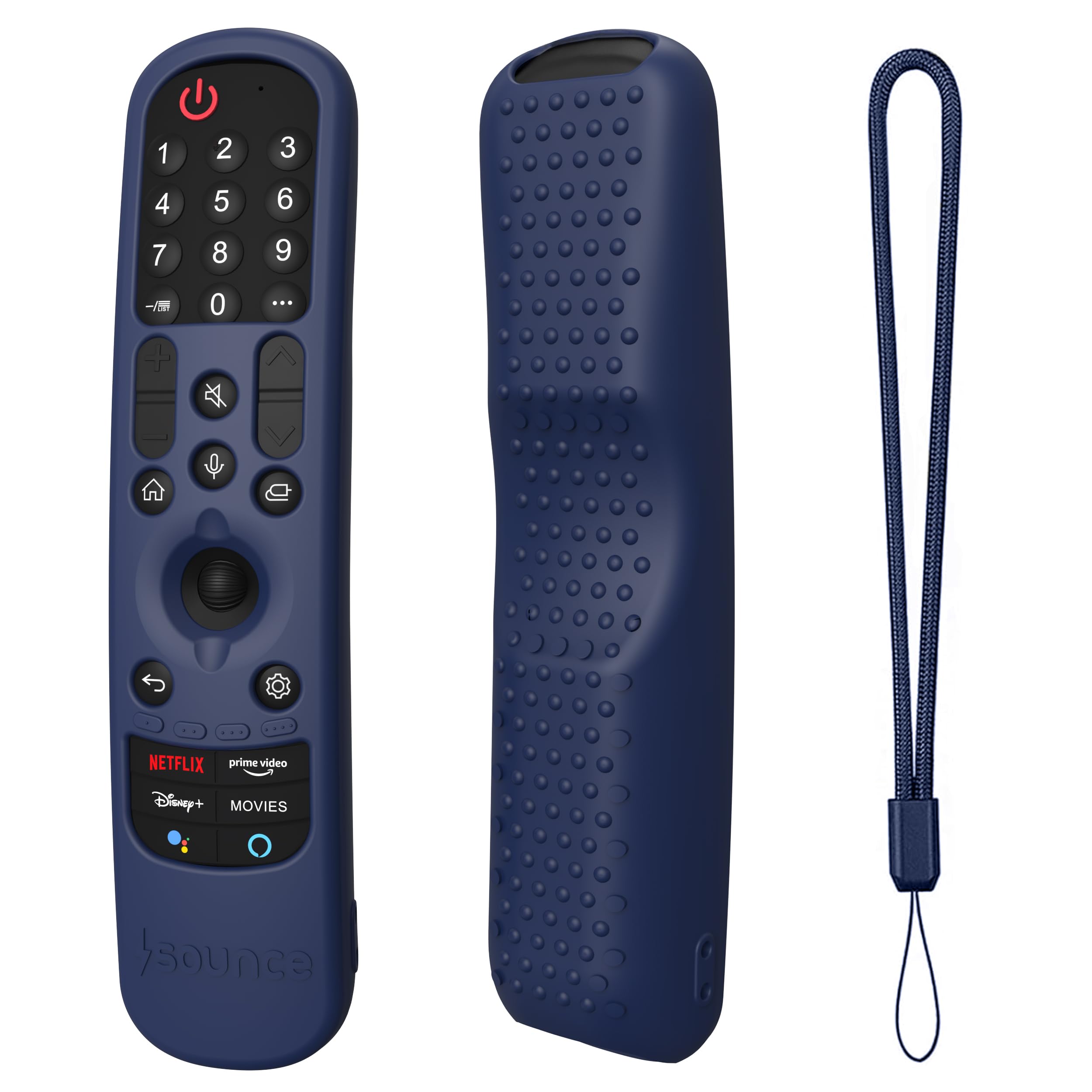 Sounce Sony Bravia RMF-TX910U Remote Cover Silicone Case, Grey — Amazon image 10