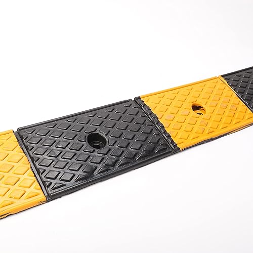 Miniatura 8 de Nisorpa Rampas de goma de 2 pulgadas, rampas de bordillo de alta resistencia para bordillos de entrada, rampa de umbral de carga para automóvil,