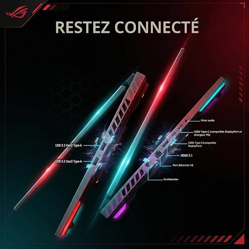 Asus Ultimo laptop da gioco ROG Strix G16 2025, display FHD 165Hz da 16", AMD Ryzen 9 8940HX, RTX 5070 Ti, 16 GB RAM, SSD da 1 TB, grigio Eclipse - 8