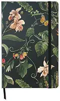 Caderneta 13x20 Flores - Pontilhada - Guio Art - Bullet Journal | Caderno pontilhado