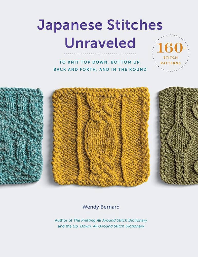 Amazon.com: Japanese Stitches Unraveled: 160+ Stitch