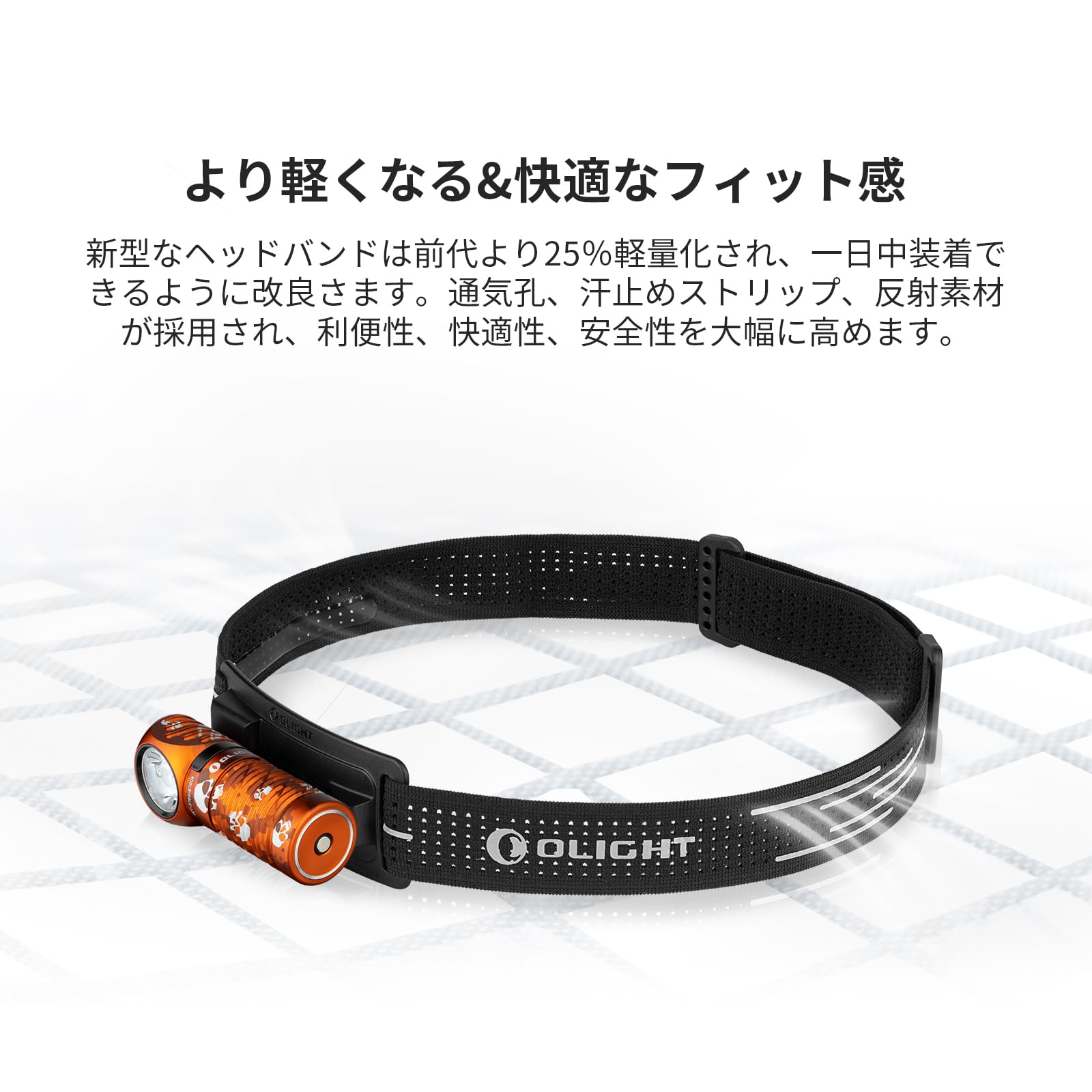 Amazon.co.jp: OLIGHT(オーライト) Perun 3 Mini LED ヘッドライト