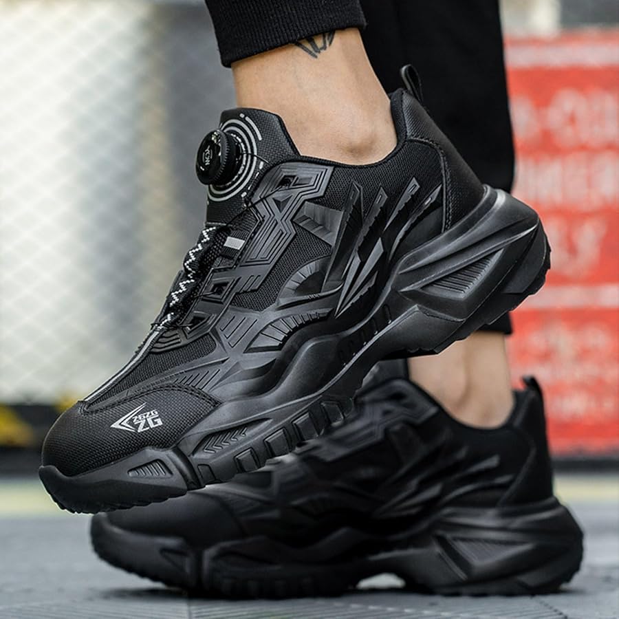 Amazon | [Taopagii] 安全靴 スニーカー メンズ セーフティーシューズ