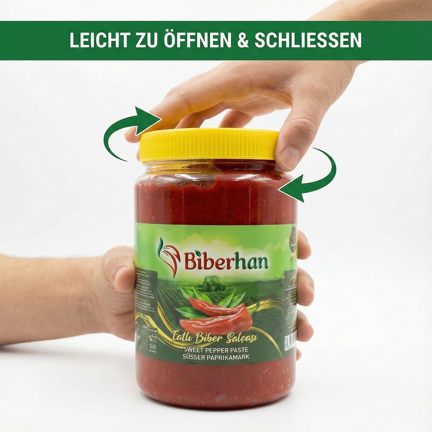 Sonnengetrocknetes Paprikamark Süß & Scharf 4er Pack 4x1000g