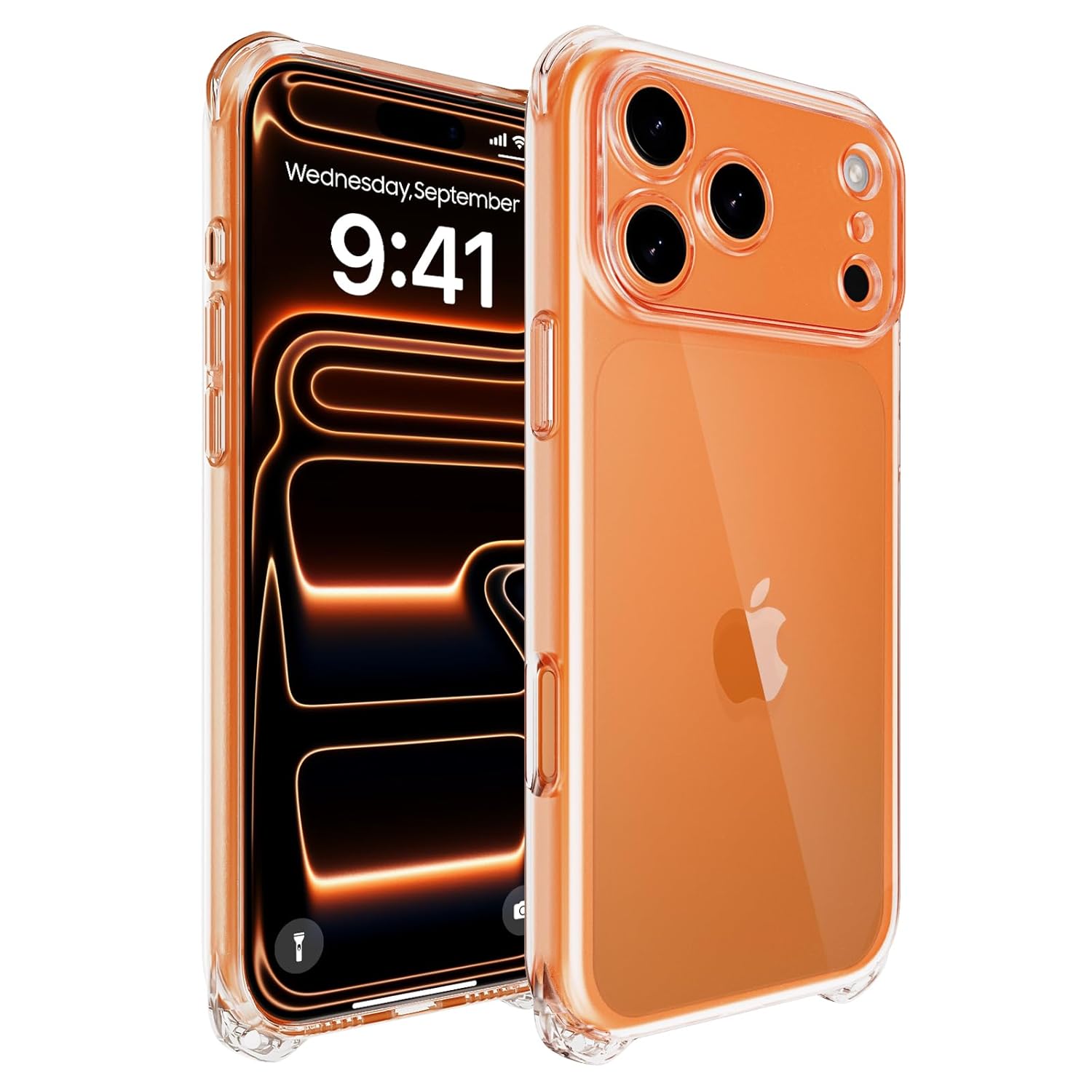 TiMOVO Clear Case for iPhone 17 Pro Max 2025 Anti-Scratch Shockproof Protective Bumper Cover for iPhone 17 Pro