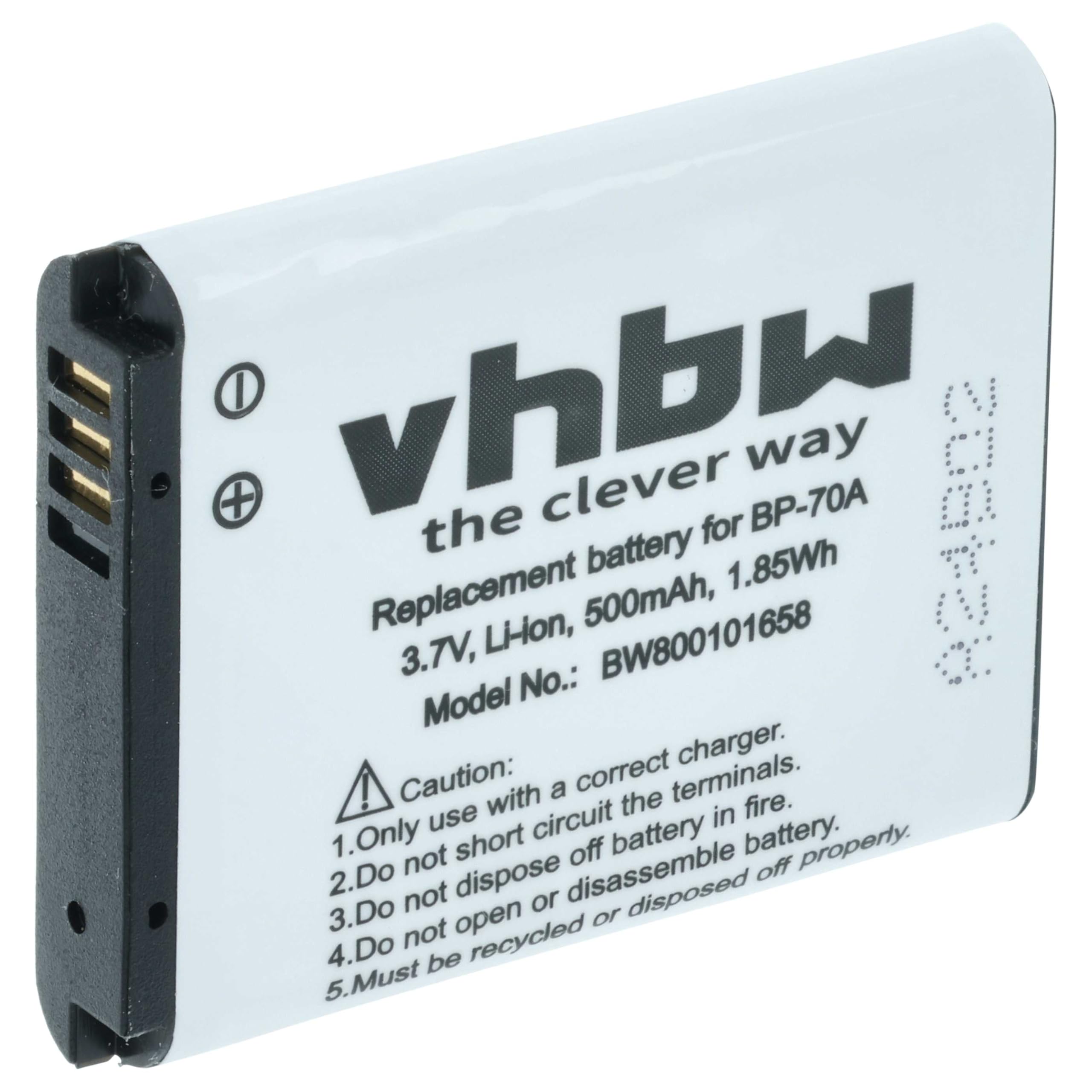 Bateria LI-ION nadaje się do SAMSUNG BP70a, BP-70a