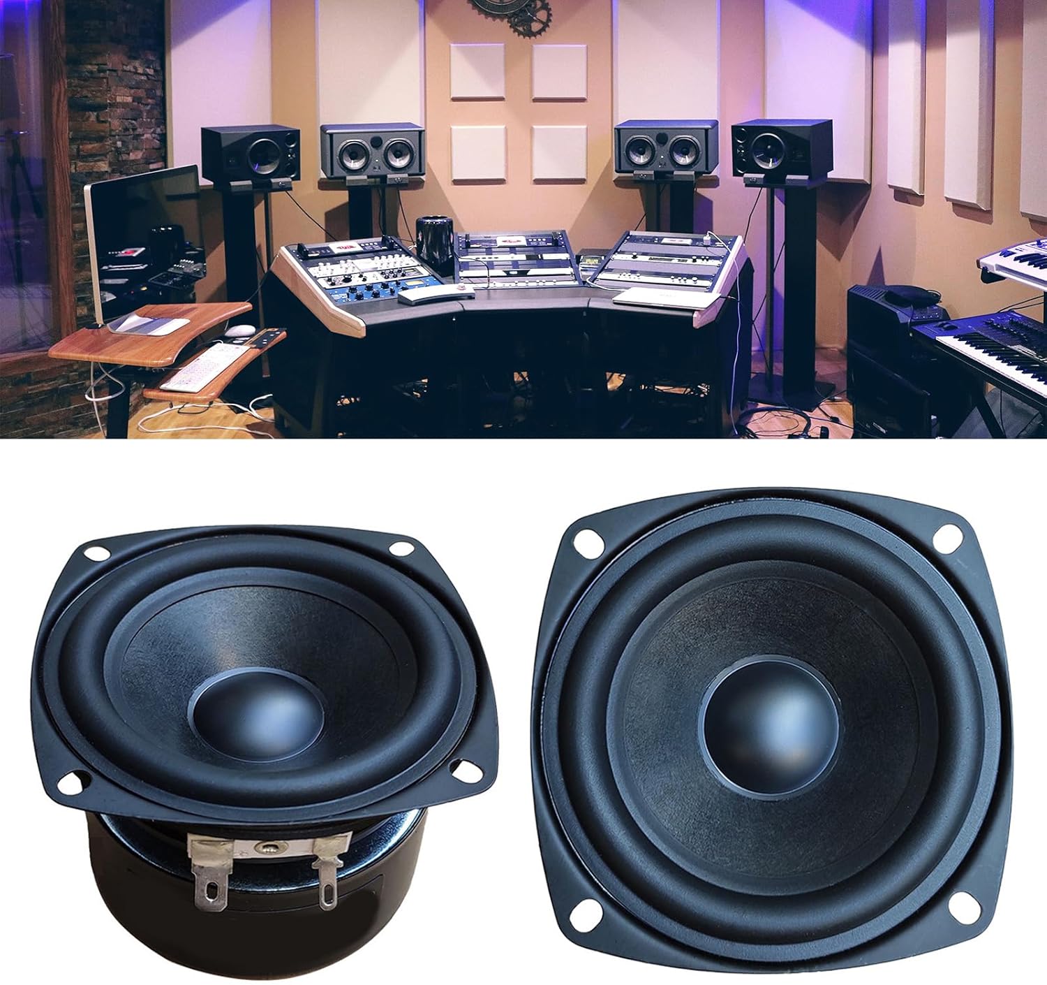 3 インチポータブルスピーカー金属ゴムビルド複数のデバイス接続用の安定したサウンド軽量化セット聴覚出力ポータブル