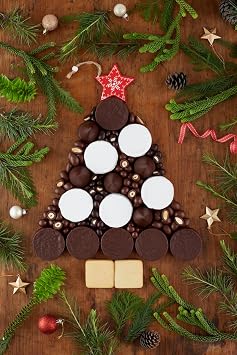 Havanna Havannets Mixed Chocolate and White Chocolate Dulce de Leche Bites Coated in Semi-Sweet and White Chocolate Authentic Argentinian Treats for Sharing, Gifting, or Indulging, Box of 12