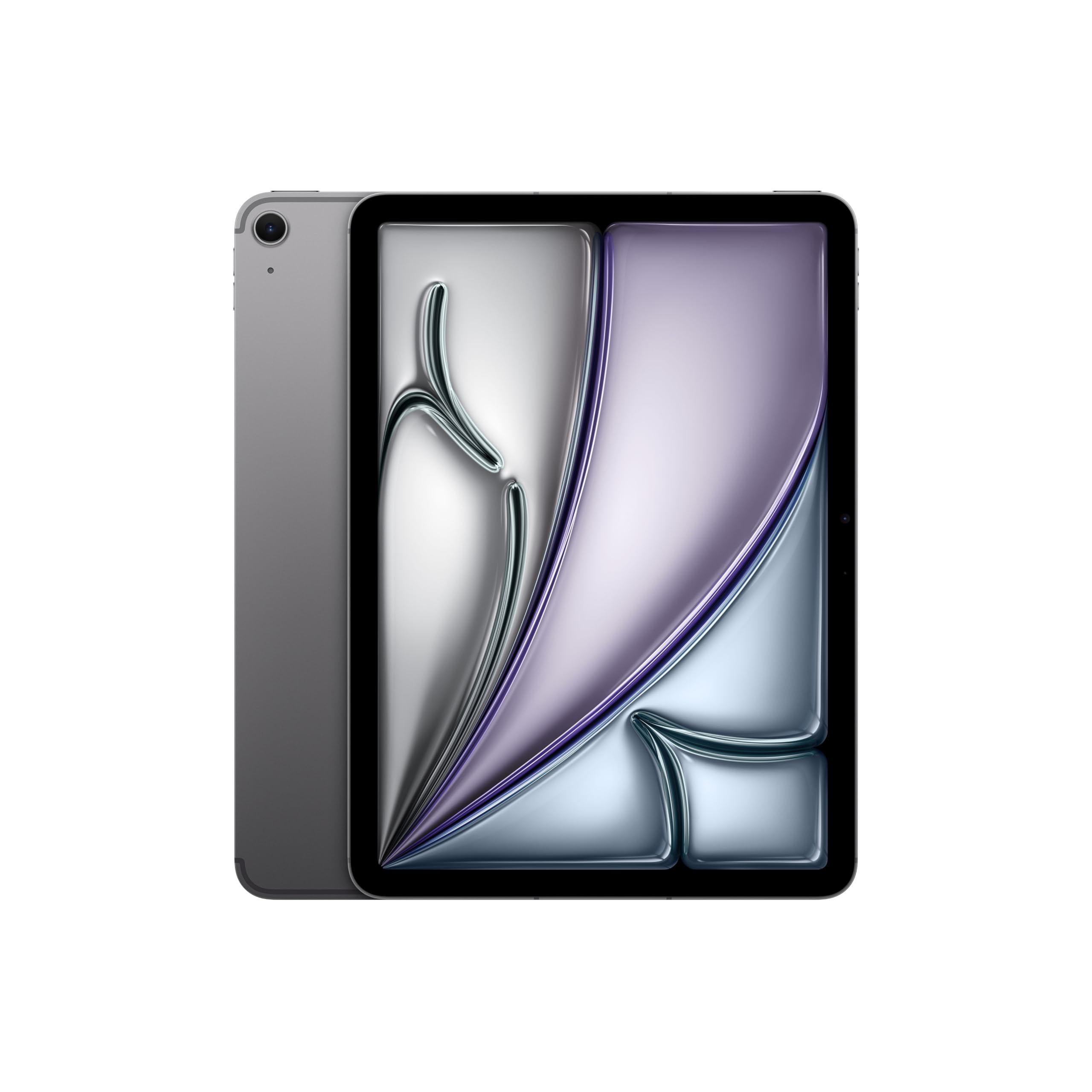 Apple iPad Air 11-inch (M2): Liquid Retina display, 512GB, Landscape 12MP Front Camera/12MP Back Camera, Wi-Fi 6E + 5G Cellular with eSIM, Touch ID, All-Day Battery Life - Purple — view 8