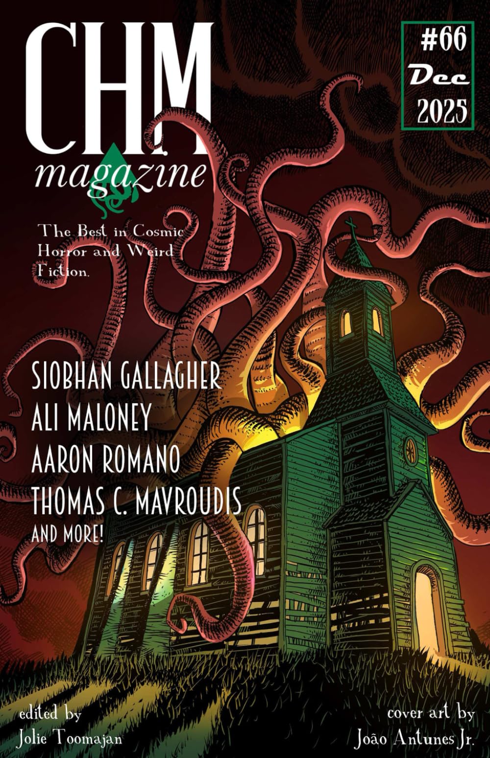Cover of Cosmic Horror Monthly, December 2025