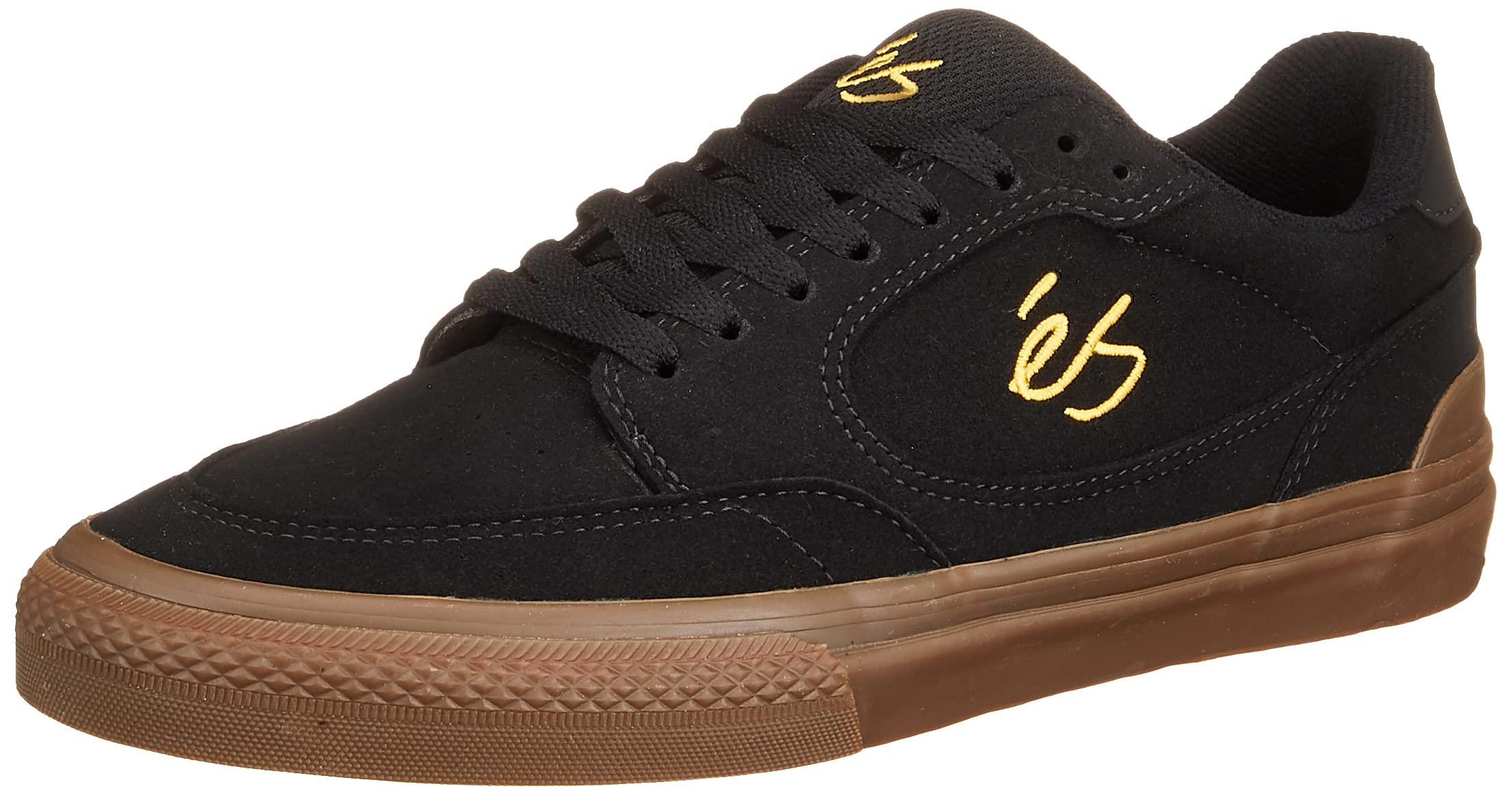 éSeS Footwear Skateboard Shoes Caspian Black/Gum, Black/Gum, 9.5