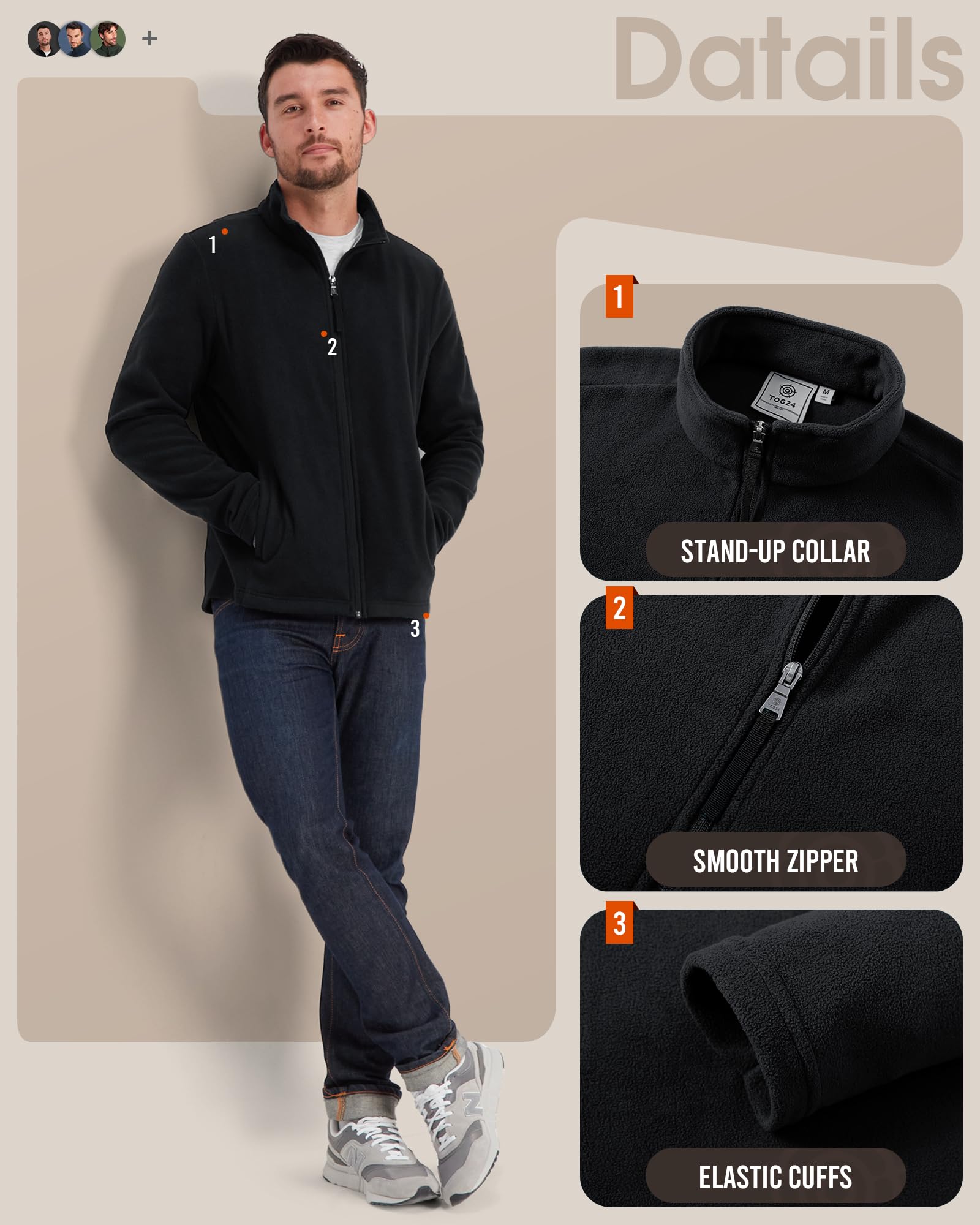 TOG24 - Forro Polar Revive para Hombre