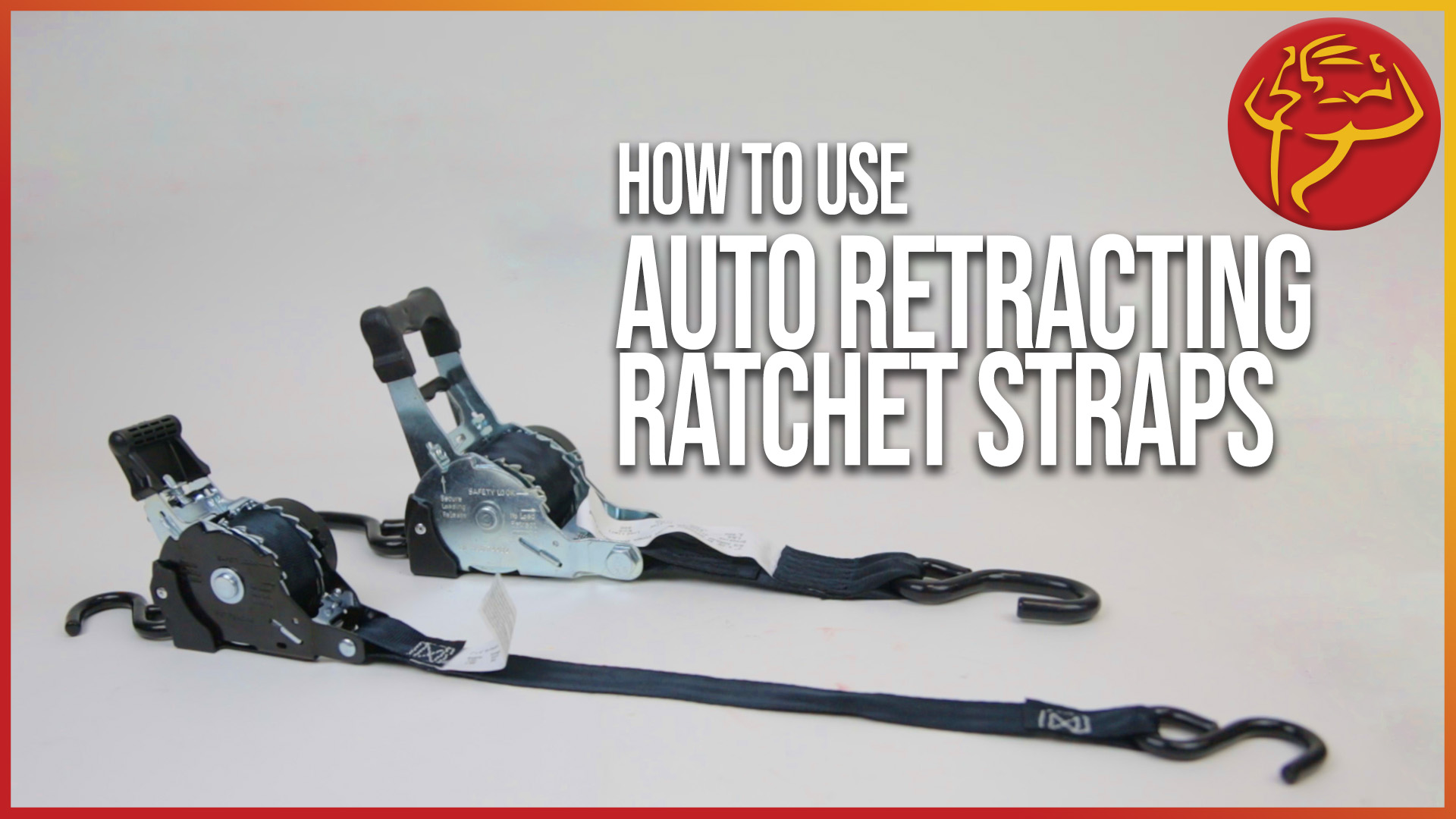 Watch How to Use Auto Retractable Ratchet Straps on Amazon Live