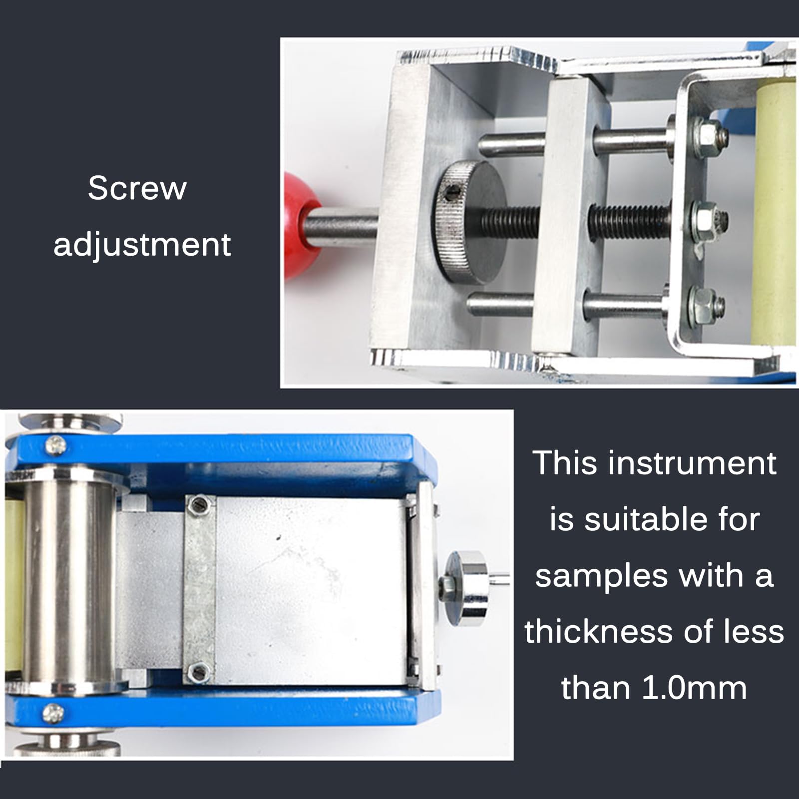 Tester cilindrico della piegatura del mandrino per elasticità del rivestimento e flessibilità della pittura, diametro di Rod dell'asse 2mm - 32mm