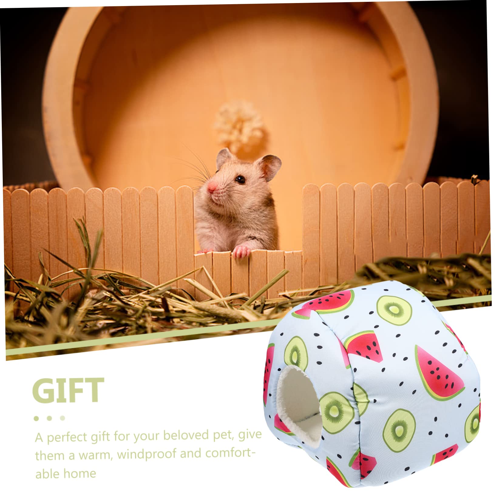 Mipcase 3stücke Hamster Nest Für Kleintiere Weicher Warmer Rückzugsort Für Meerschweinchen Ratten Und Igel Gemütliche Kuschelige Schlafhöhle Für Herbst Und Winter