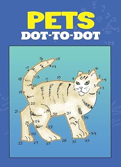 Pets Dot-to-Dot Dover Little Activity Books Pets