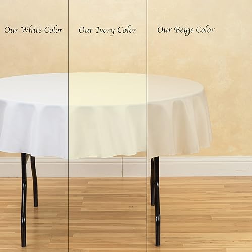 Miniatura 5 de Manteles de poliéster redondos de 120pulgadas