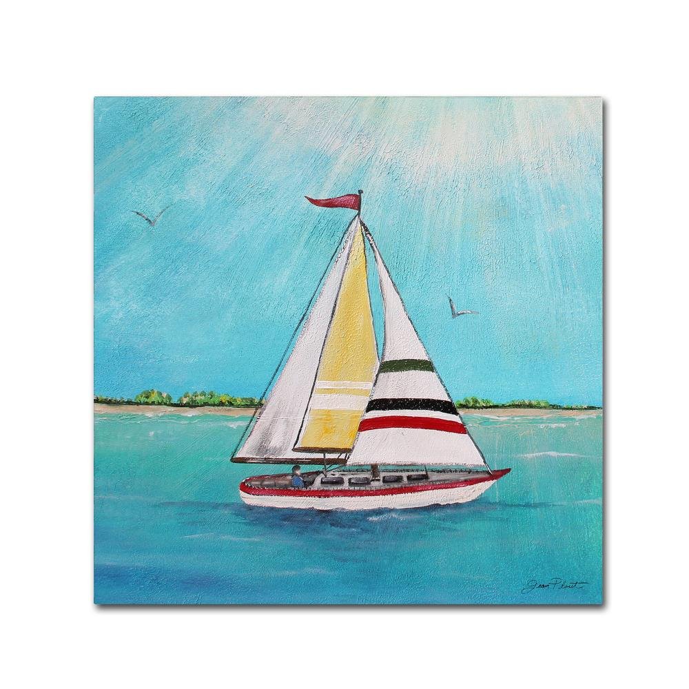 Summer Breeze 2 by Jean Plout, 24x24-Inch Canvas Wall Art