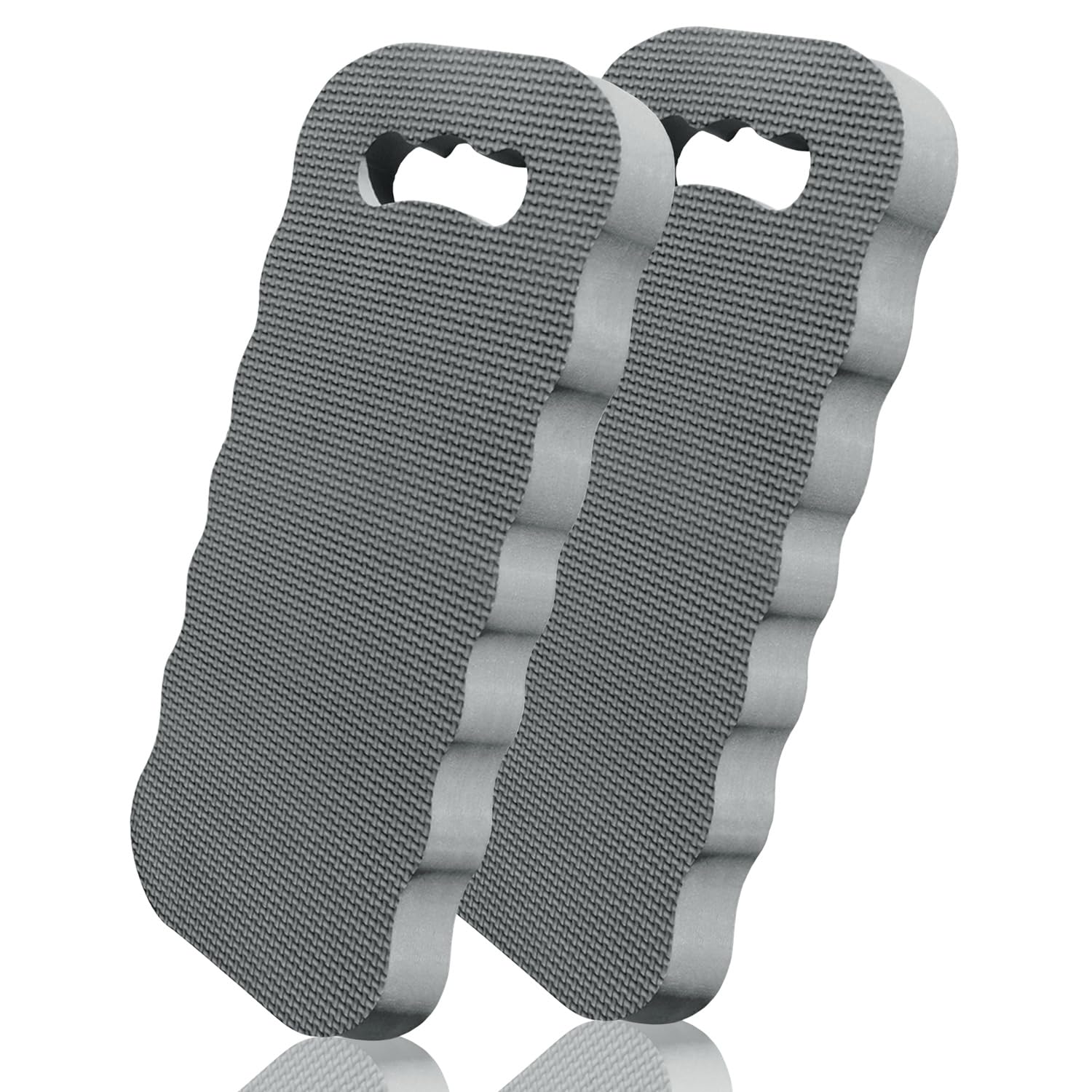 Thick Kneeling Pad 2 Pack, Waterproof,Comfortable Garden Kneeling Pads Stain Resistant, Multi-Functional Kneeler Pad for Gardening, Baby Bath, Yoga, Praying and Exercise (Deep Grey)