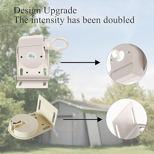 Miniatura 5 de UD - Soporte de montaje universal de repuesto para persianas enrollables para interiores y exteriores, accesorios para persianas enrollables