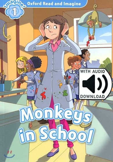 Oxford Read and Imagine: Level 1: Monkeys in School Mp3 Pack