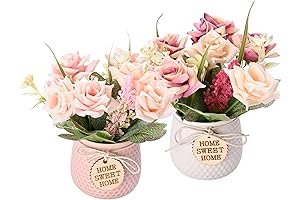 [Keyword Focused] Artificial Spring Flowers in Vase: Decorate Your Abode with Elegance