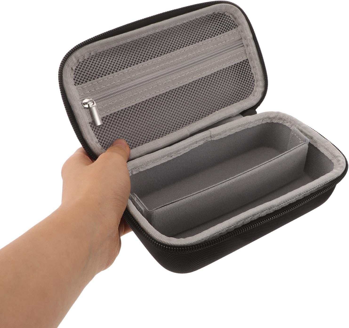 Hard Shell Eyeglass Storage Box with Two Slots Waterproof Travel Case image 4