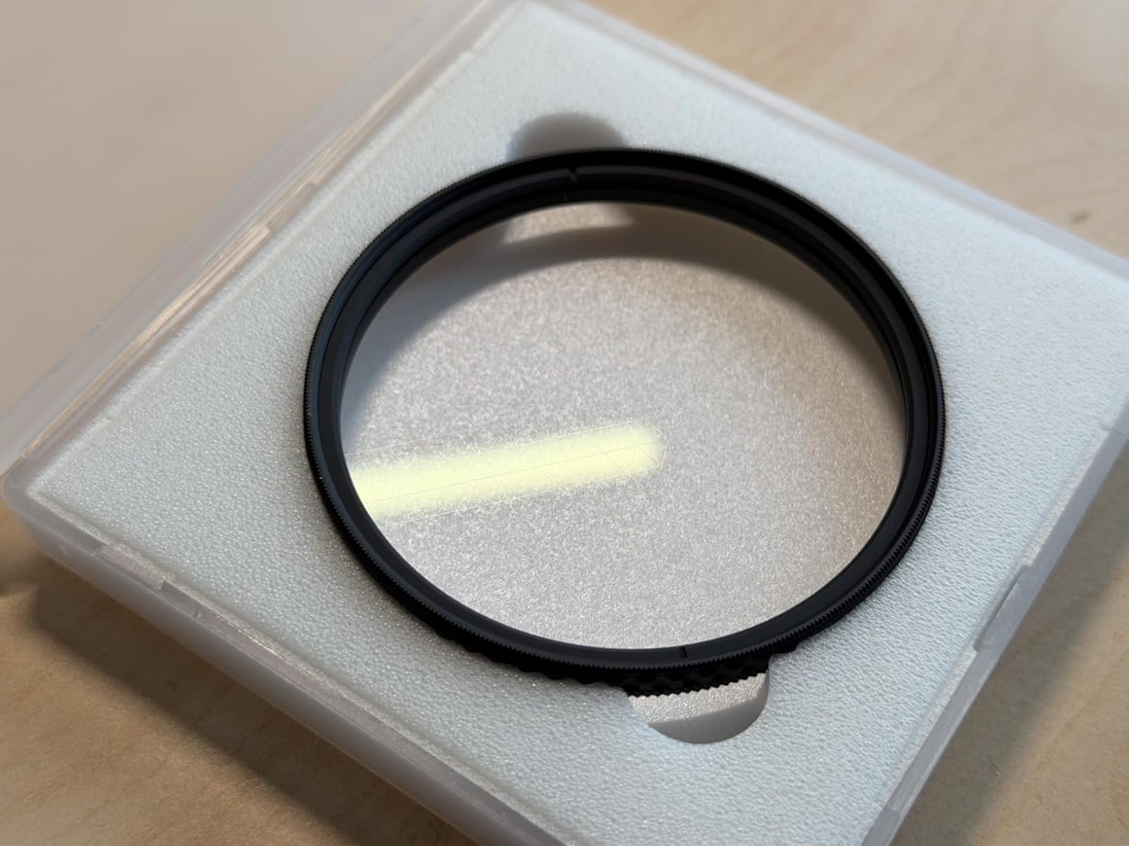 Extraordinary filter, especially for photography of objects with background lights...?