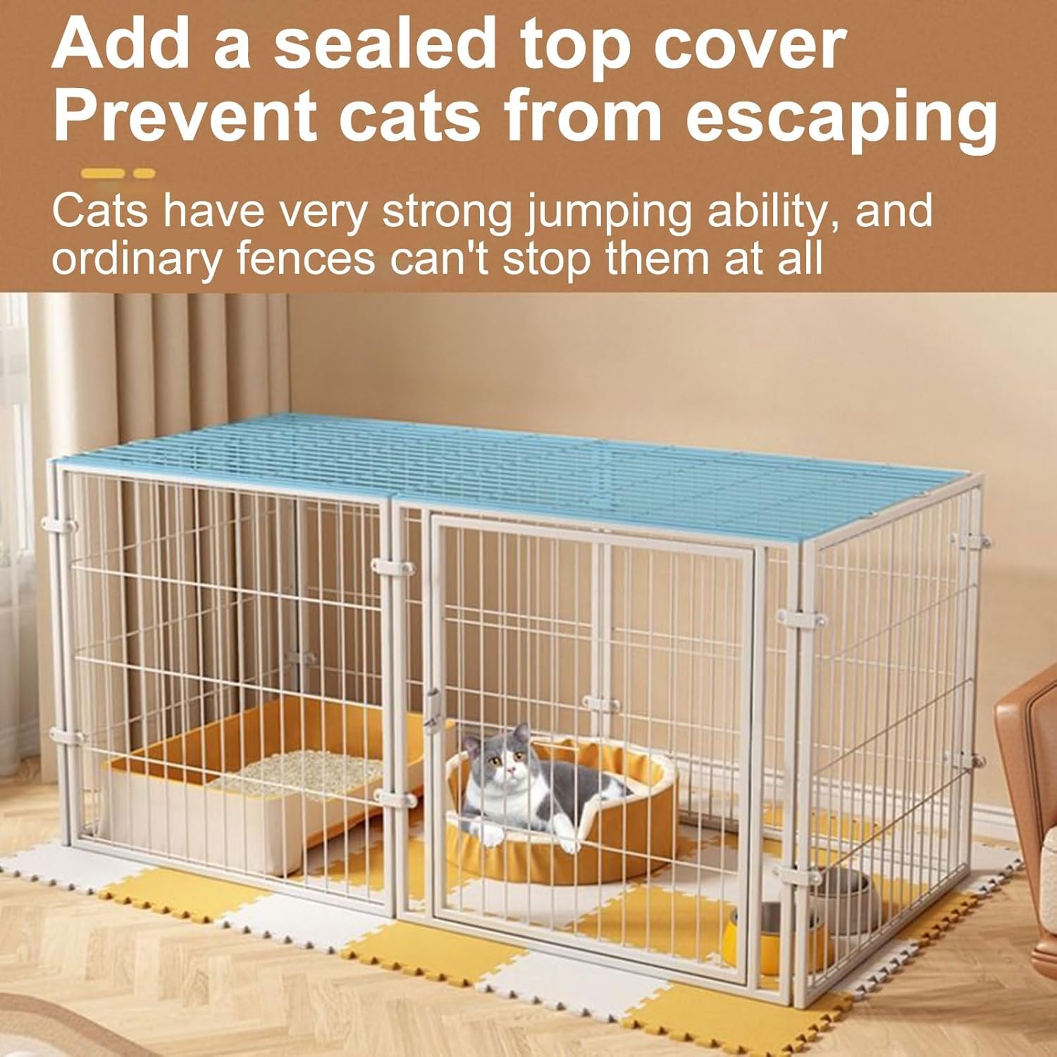 RTTZBOZ 大型ペット用引き出し式ケージ