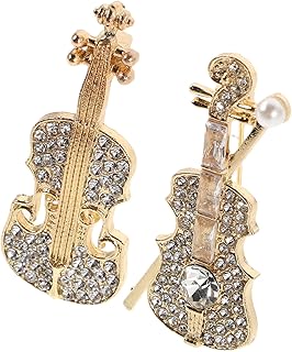 GREENADSCAPE 2 Adet Broş Pin: Moda Müzik Takı Broşu Kadın Rozeti Giysiler Şallar Şapkalar Ve Elbiseler Için Rozeti