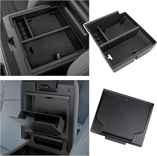 Sinminou Center Console Organizer Compatible with 2025 Toyota 4Runner (6th Gen) Interior Accessories, Armrest Organizer Tray Insert with Hidden Storage Box for Coin and Sunglasses