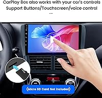 Vista 7 de Adaptador inalámbrico de Car-Play AI Box para automóvil con cable OEM, caja multimedia para automóvil Biorunn Convertir con cable a inalámbrico