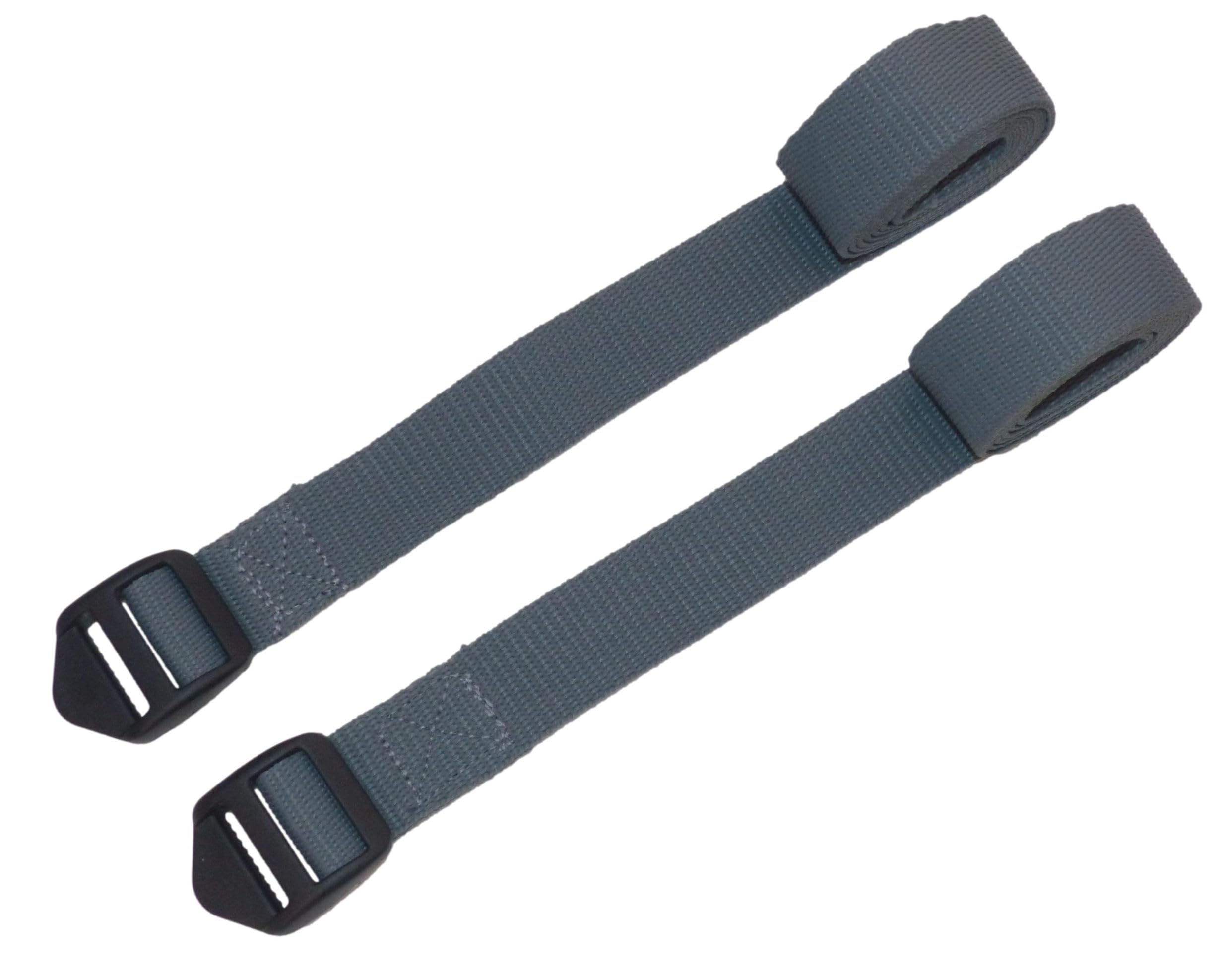 Webbing Straps for Camping and Hiking (100cm, grey)