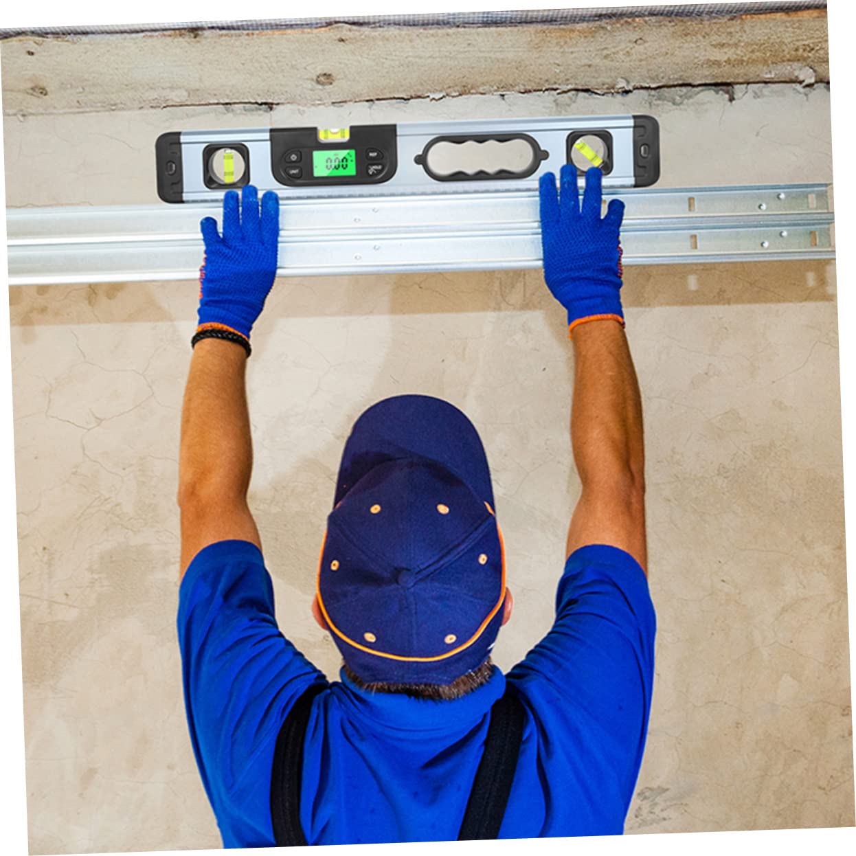 HOMSFOU Mini Goniometro Digitale Inclinometro Livella e Misuratore Angolare Con Display Lcd Retroilluminato Precisione Elevata Per Falegnameria e Ingegneria Edile Compatto e Facile Da
