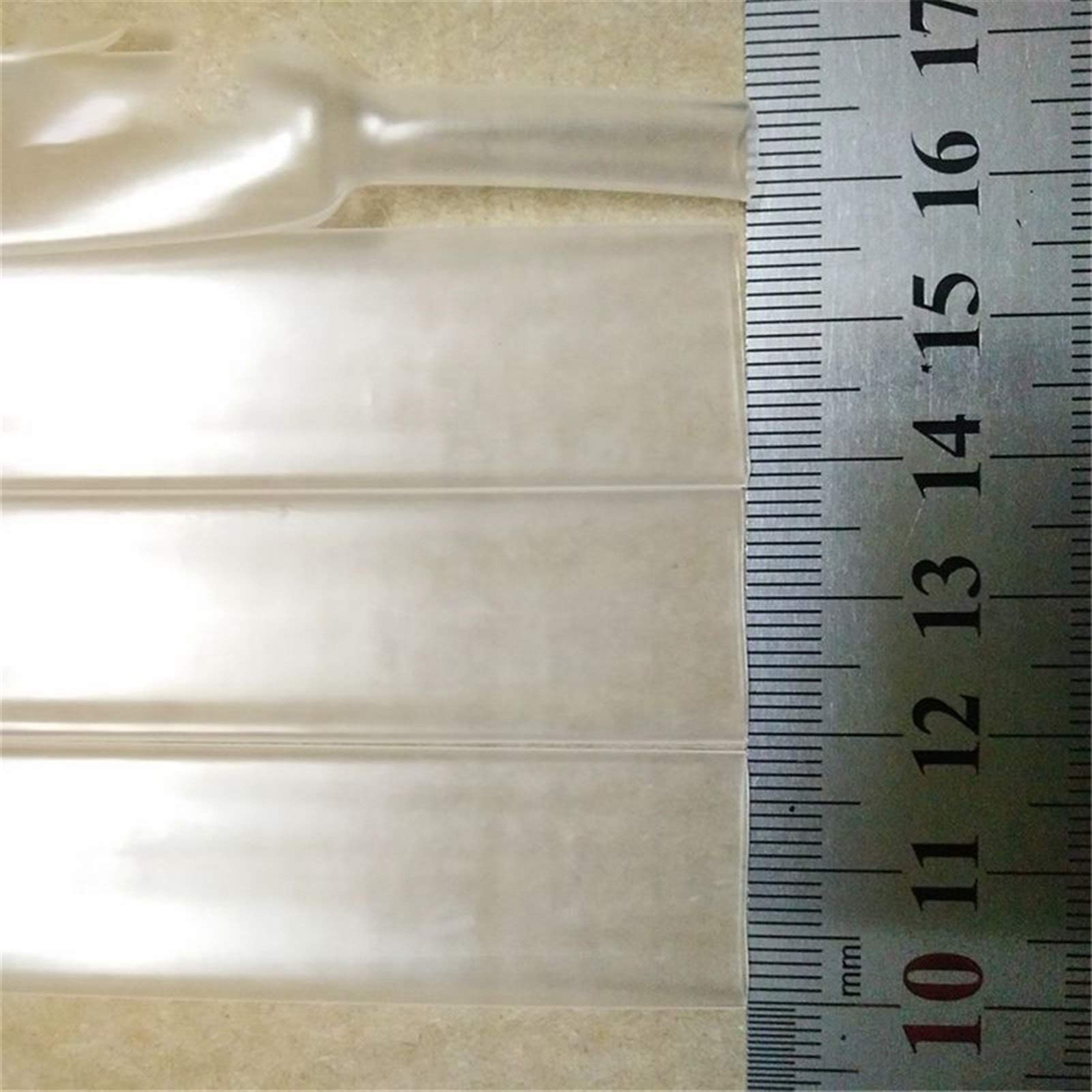 1 Meter Schrumpfschlauch, 2:1, 8 mm – 40 mm, transparente, klare Wickeldraht-Kits(35 mm)