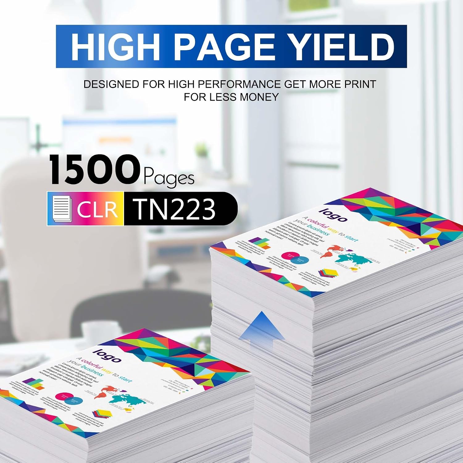 1 Pack TN223 Magenta Toner Cartridge High Yield Compatible TN-223 Replacement for Brother MFC-L3770CDW L3710CW L3750CDW HL-3210CW 3270CDW 3290CDW DCP-L3510CDW L3550CDW Printer