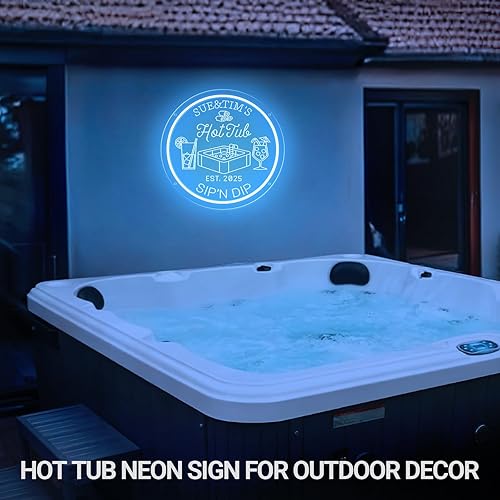 Miniatura 3 de Letrero de neón para decoración de pared de bar del hogar, bar, luces LED de neón regulables con temporizador, letreros de luz de vidrio para