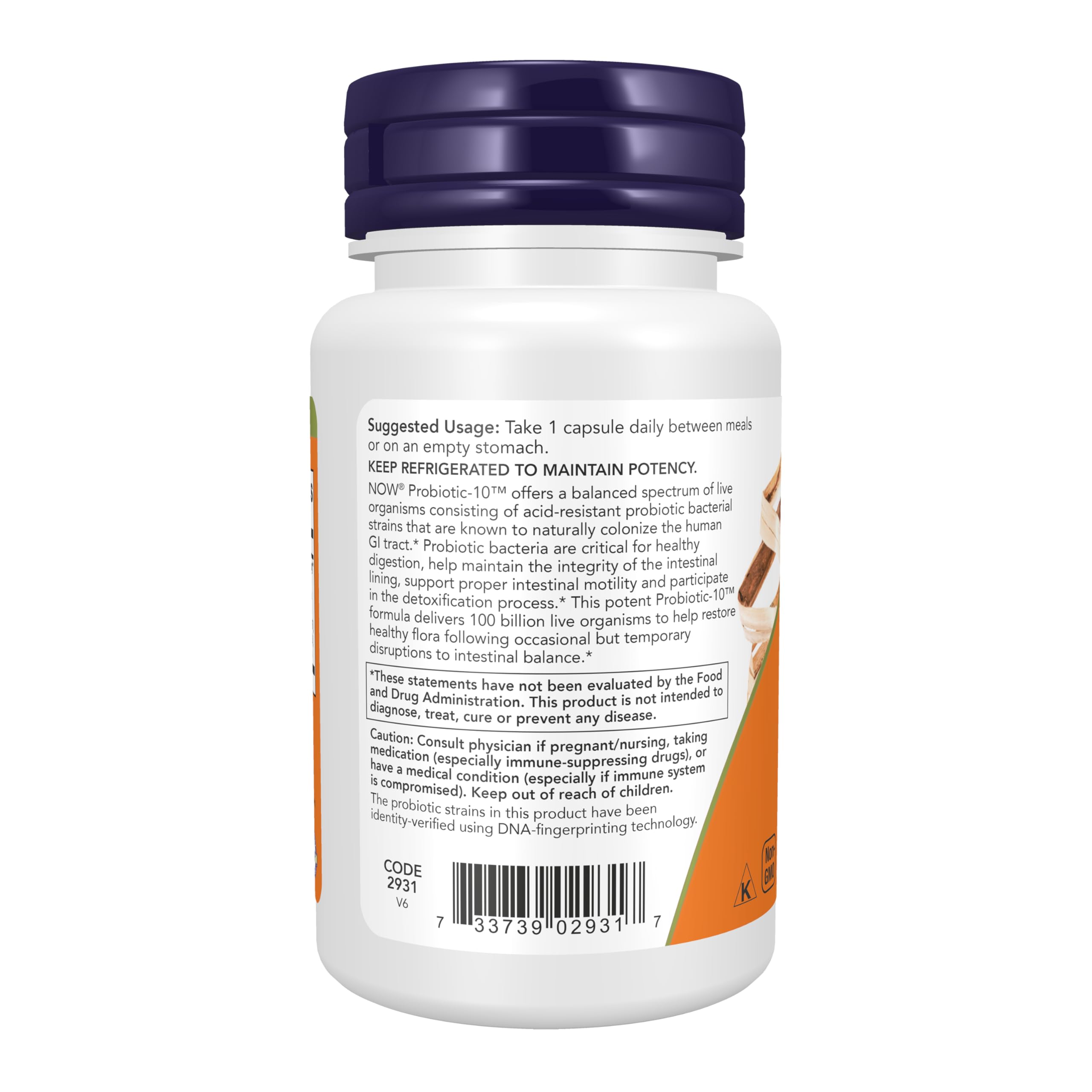 Amazon | [海外直送品] ナウフーズ プロバイオティック Probiotic-10