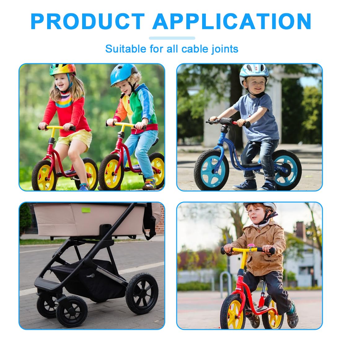 2 Pezzi Camera d'Aria 12 x 2.125,Camere d'Aria Rinforzata Per Bicicletta,12 Pollici Pneumatici Di Ricambio Per Passeggino,Tricicli,Biciclette Da Equilibrio e Biciclette Per Bambini