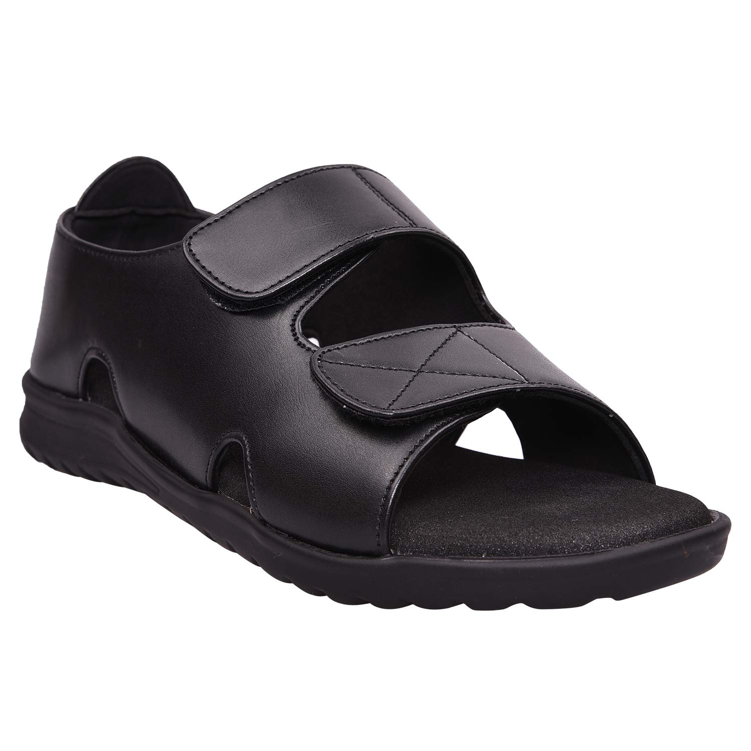 DR PLUS Mens Black Orthopaedic Slipper Flip Flop - 9 UK (B01N2K58AO) Amazon Price History, Amazon Price Tracker
