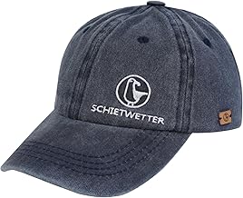 SCHIETWETTER Accessoire Children's Baseball Cap, Peaked Cap for Girls and Boys, 100% Cotton, Washed Look