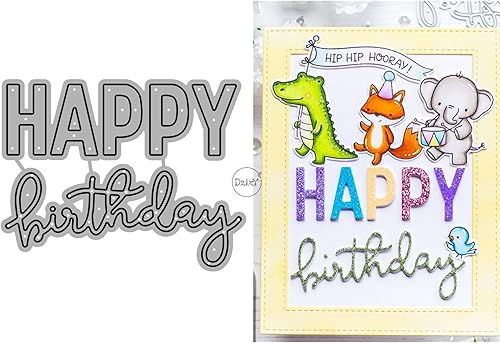 Vista 13 de DzIxY Shadow Just Note - Troqueles de corte de metal para hacer tarjetas, kit de álbumes de recortes, papel en relieve, troquelados, plantillas de 40