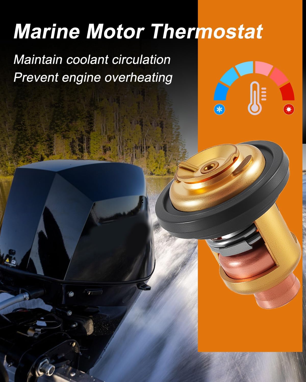 Maintenance Kit 100 Hour Fit for Mercury 40 50 60 HP EFI 4Cyl 4-Stroke Replace 8M0090558