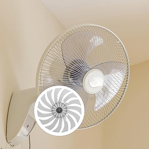 Miniatura 9 de PRETYZOOM Hoja de ventilador de plástico de 14 pulgadas, hojas universales para el hogar, ventilador de mesa, ventilador de mesa, pieza de repuesto