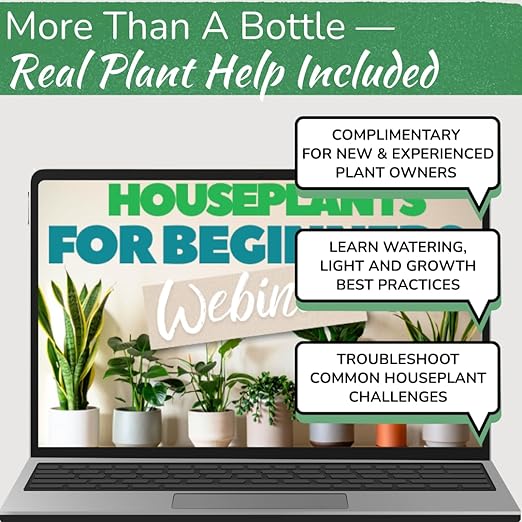 Fertilizante líquido orgánico para plantas de interior - 8 oz miniatura 8